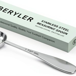 BERYLER Stainless Steel Measuring Spoons Precise Kitchen-0