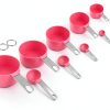 DJXRQY Measuring Cups Spoons Set Stainless Steel Stackable-2