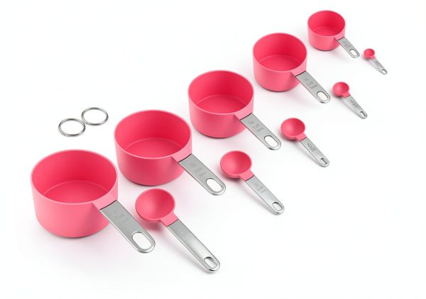 DJXRQY Measuring Cups Spoons Set Stainless Steel Stackable-2