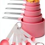 DJXRQY Measuring Cups Spoons Set Stainless Steel Stackable-0