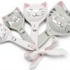 Cat Measuring Spoons Ceramic Kitchen Set Goodscious Brand-0