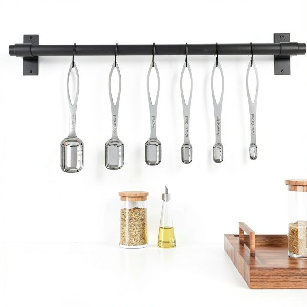 THLHKD Stainless Steel Measuring Spoons Set 6-Piece Kitchen-3