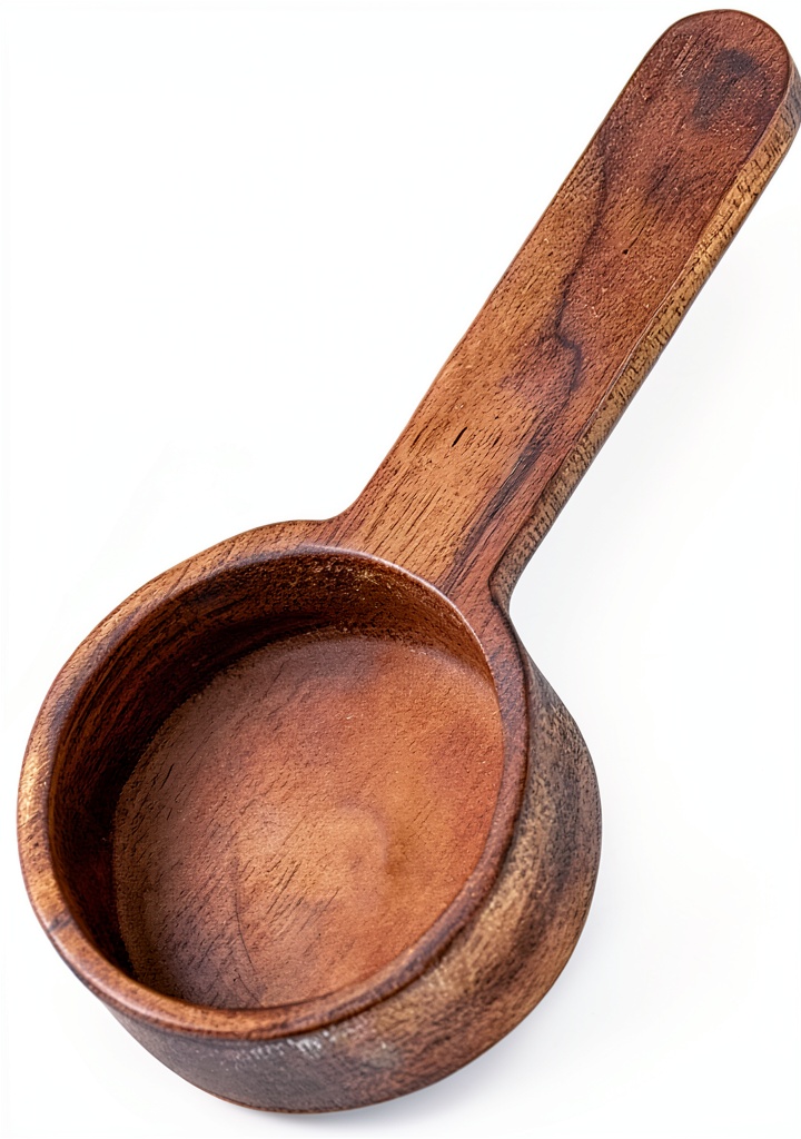 BEST HOUSE wooden coffee spoons displayed on a kitchen counter