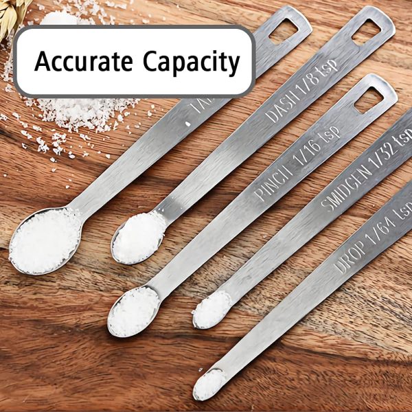 Stainless Steel Measuring Spoon BERYLER Kitchen Utensil-4