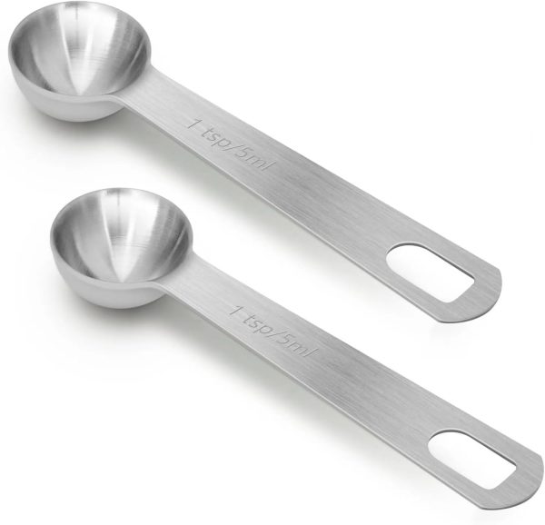 AUOIKK Stainless Steel Measuring Spoon Kitchen Baking Tool-0