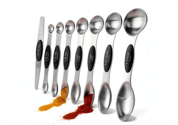 BOBIPRO Stainless Steel Measuring Cups Spoons Set Kitchen-2