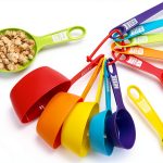 HAWOWZ Measuring Spoons Set Plastic Kitchen Utensils 12-0