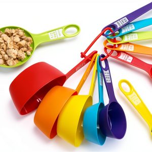 HAWOWZ Measuring Spoons Set Plastic Kitchen Utensils 12-0