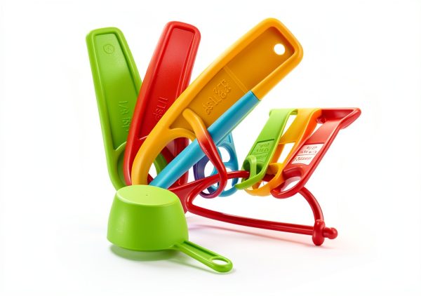 HAWOWZ Measuring Spoons Set Plastic Kitchen Utensils 12-5