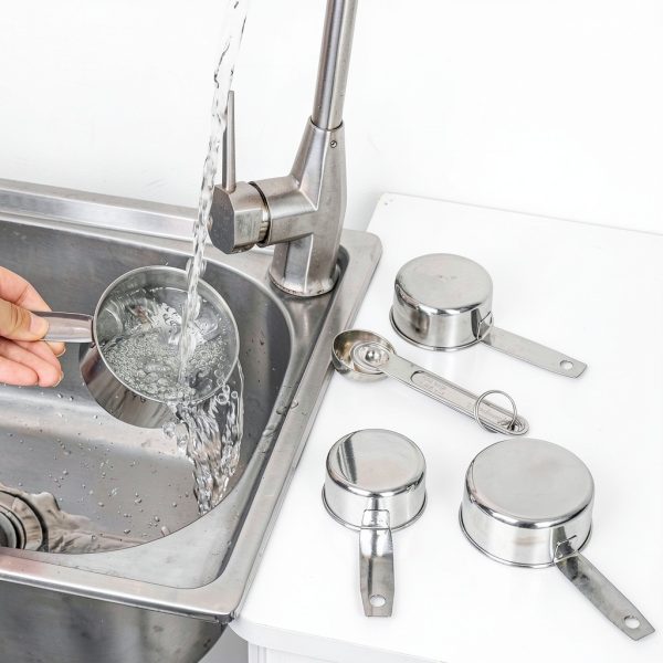 Stainless Steel Measuring Spoons Strelitsia Nestable-4