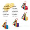 HAWOWZ Measuring Spoons Set Plastic Kitchen Utensils 12-1