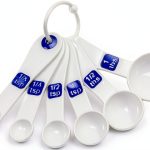 Chef Craft Measuring Spoons Durable Plastic Kitchen Utensils-0