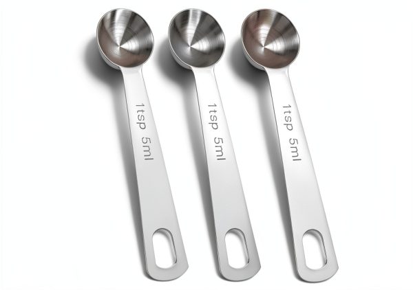 Stainless Steel Measuring Spoons ValueBargain Kitchen Tools-0