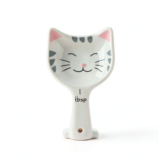 Cat Measuring Spoons Ceramic Kitchen Set Goodscious Brand-4