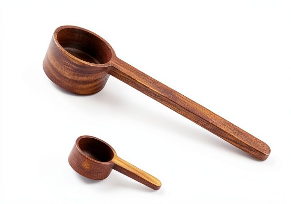 BEST HOUSE Wooden Coffee Spoons Measuring Kitchen Utensils-2