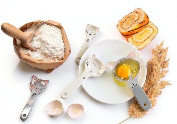 Trendsettings Cat Measuring Spoons Ceramic Kitchen Baking-4