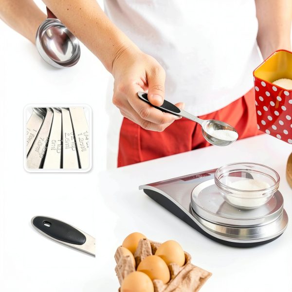LEIFENY Stainless Steel Measuring Spoon Kitchen Utensil-2