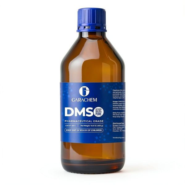 GARACHEM USP Grade DMSO Solvent 99.9% Pure 8.6oz Glass Bottle-0