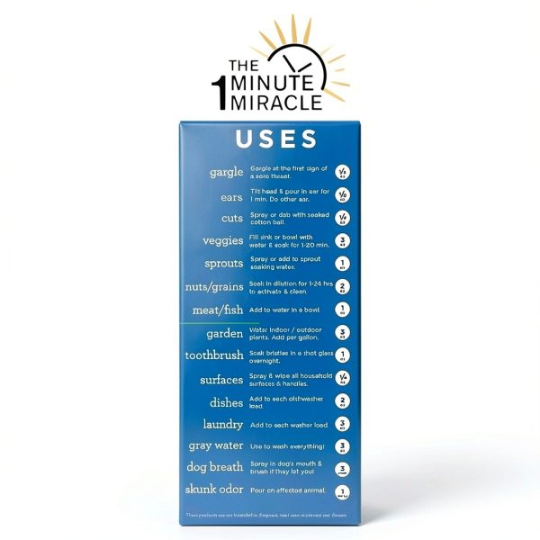 Food Grade Hydrogen Peroxide by The One Minute Miracle-3