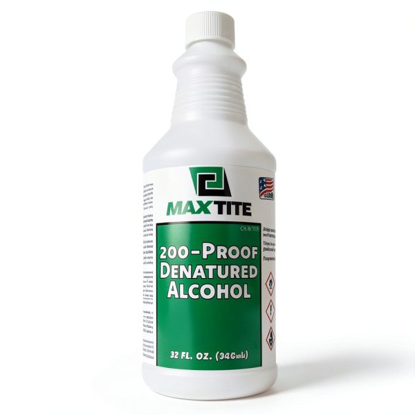 MaxTite 200 Proof Denatured Alcohol 4 Pack 32 oz Bottles Solvent-3