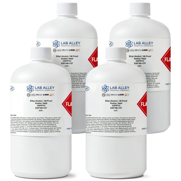 Lab Alley High Purity Ethanol 99% Food Grade-0