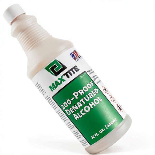 MaxTite 200 Proof Denatured Alcohol 4 Pack 32 oz Bottles Solvent-1
