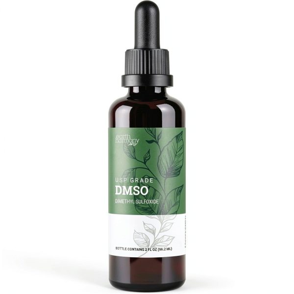 Earth Harmony USP DMSO Solvent 99.9% 30ml Dropper Bottle-0