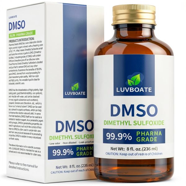 Dimethyl Sulfoxide 99.9% Pharma Grade 8 oz Bottle Hangzhou Yuzhou-0