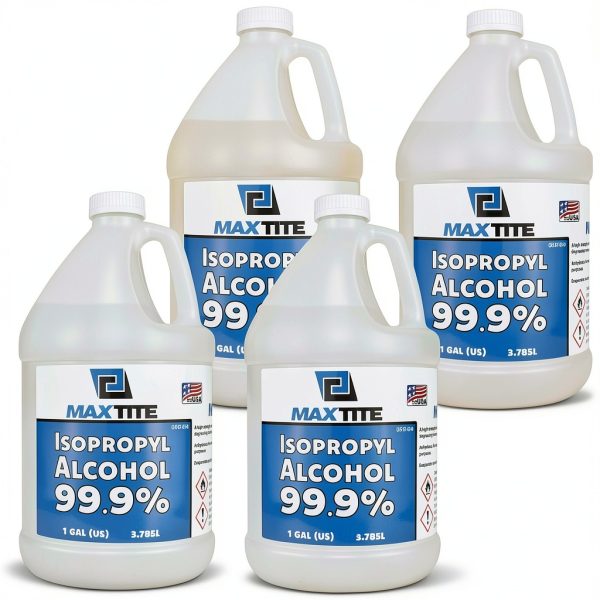 Isopropyl Alcohol 99.9 percent MAXTITE Tech Grade Solvent USA 1L-0