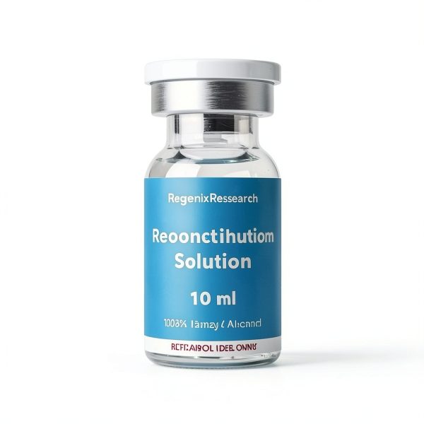 Ultra Pure Chemical Solvent RegenixResearch Transparent Glass Vial USA-3
