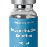 Ultra Pure Chemical Solvent RegenixResearch Transparent Glass Vial USA-0
