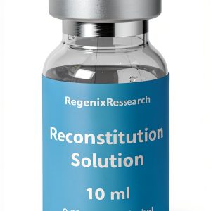Ultra Pure Chemical Solvent RegenixResearch Transparent Glass Vial USA-0