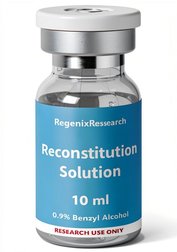 Ultra Pure Chemical Solvent RegenixResearch Transparent Glass Vial USA-0