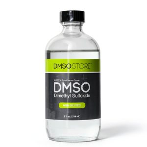 DMSO Store 99.995% Dimethyl Sulfoxide Lab Grade Solvent 6x4x4in Bottle-0