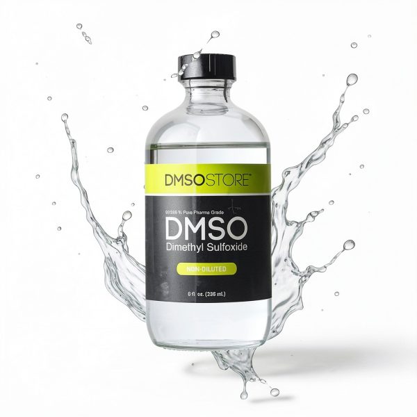 DMSO Store 99.995% Dimethyl Sulfoxide Lab Grade Solvent 6x4x4in Bottle-1