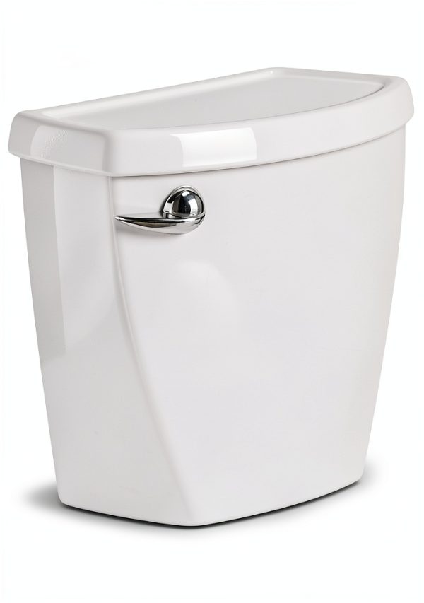 Cadet 3 10-in Toilet Tank by American Standard 1.28 GPF Round White-0