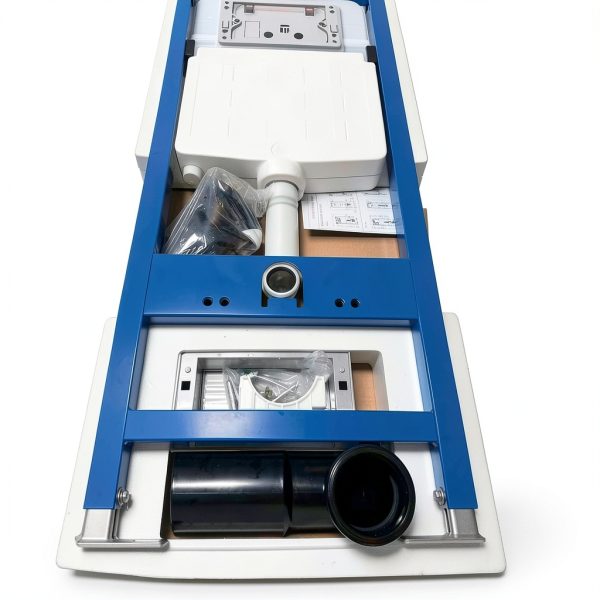 HOROW Concealed Toilet Tank Carrier Wall Mounted Dual Flush 1.1/1.6-6