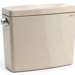 TOTO Drake 1.28 GPF Toilet Tank with WASHLET+ Auto Flush Compatibility, Sedona Beige - ST776EA#12-0