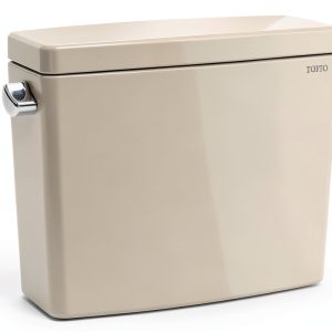TOTO Drake 1.28 GPF Toilet Tank with WASHLET+ Auto Flush Compatibility, Sedona Beige - ST776EA#12-0