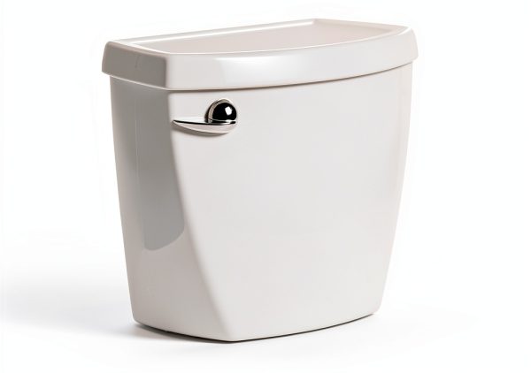 Cadet 3 10-in Toilet Tank by American Standard 1.28 GPF Round White-2