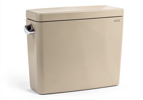 TOTO Drake 1.28 GPF Toilet Tank with WASHLET+ Auto Flush Compatibility, Sedona Beige - ST776EA#12-1