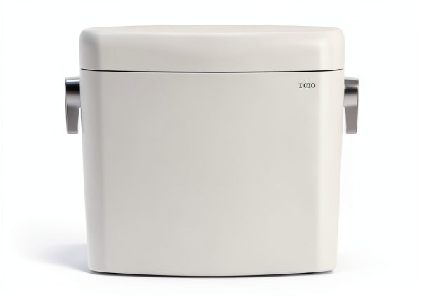 TOTO® Aquia IV® Cube Dual Flush 1.28 and 0.9 GPF Toilet Tank Only with WASHLET®+ Auto Flush Compatibility, Cotton White - ST436EMNA#01-4