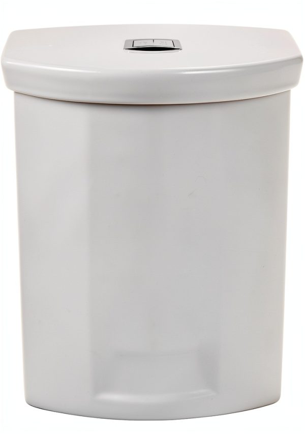 American Standard Dual Flush Toilet Tank 4133A218.020 White 12" Round-3