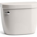 KOHLER K-4418-0 Cimarron 1.6 GPF Toilet Tank - White Floor-Mounted-0
