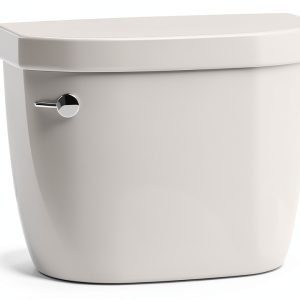 KOHLER K-4418-0 Cimarron 1.6 GPF Toilet Tank - White Floor-Mounted-0