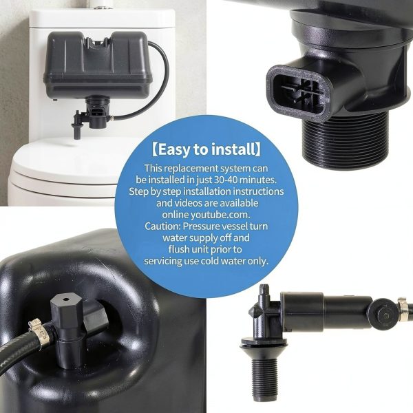 M-101526-F31 FM III 503 Pressure Assist Tank Assembly for Toilets,-3