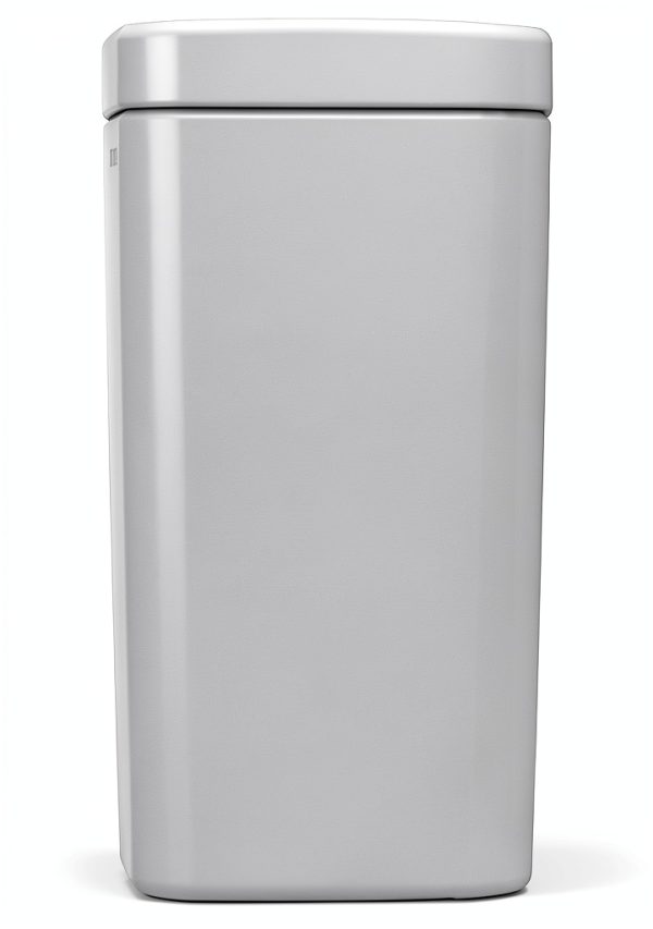 TOTO Drake 1.6 GPF Toilet Tank Cotton White Modern Square Design-4