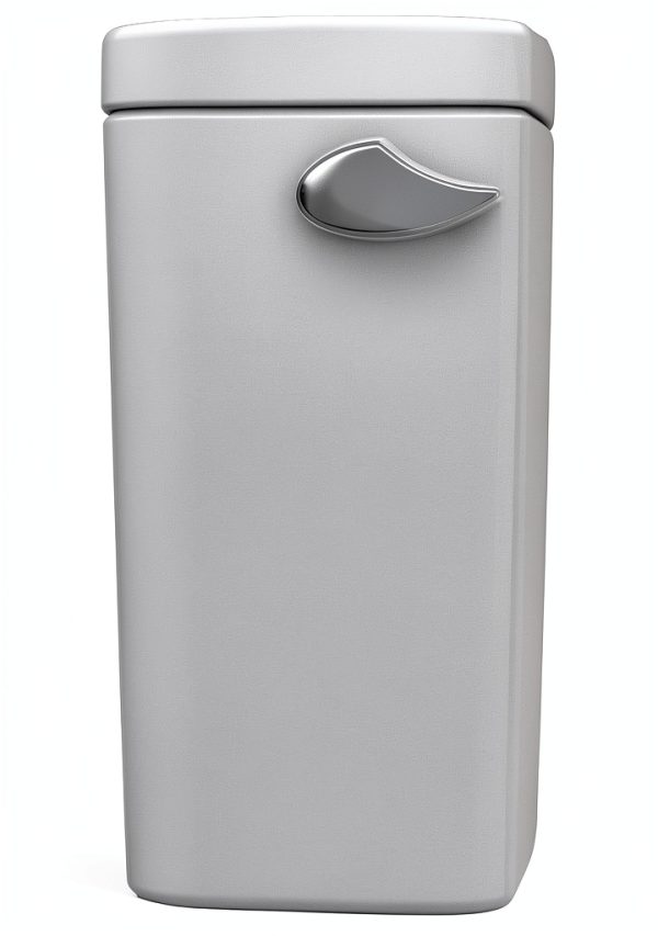 TOTO Drake 1.6 GPF Toilet Tank Cotton White Modern Square Design-1