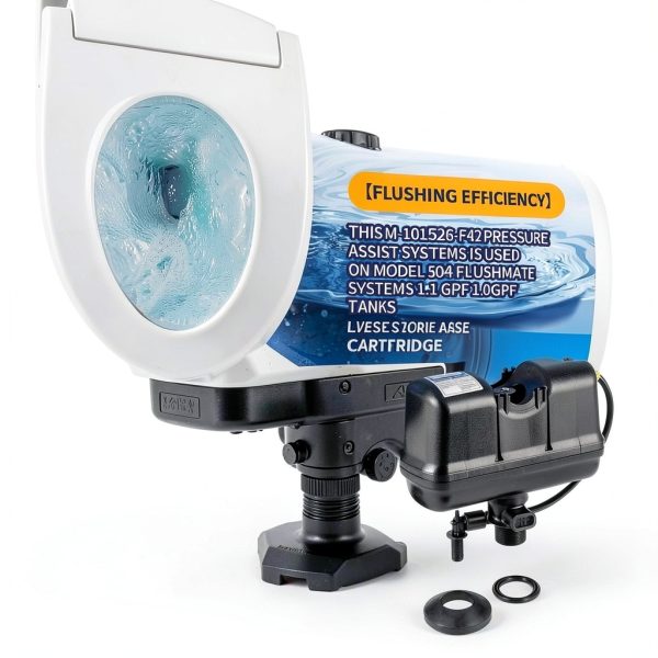 Suconvey M-101526-F42 504 Pressure Assist Toilet Tank 1.1 GPF-4